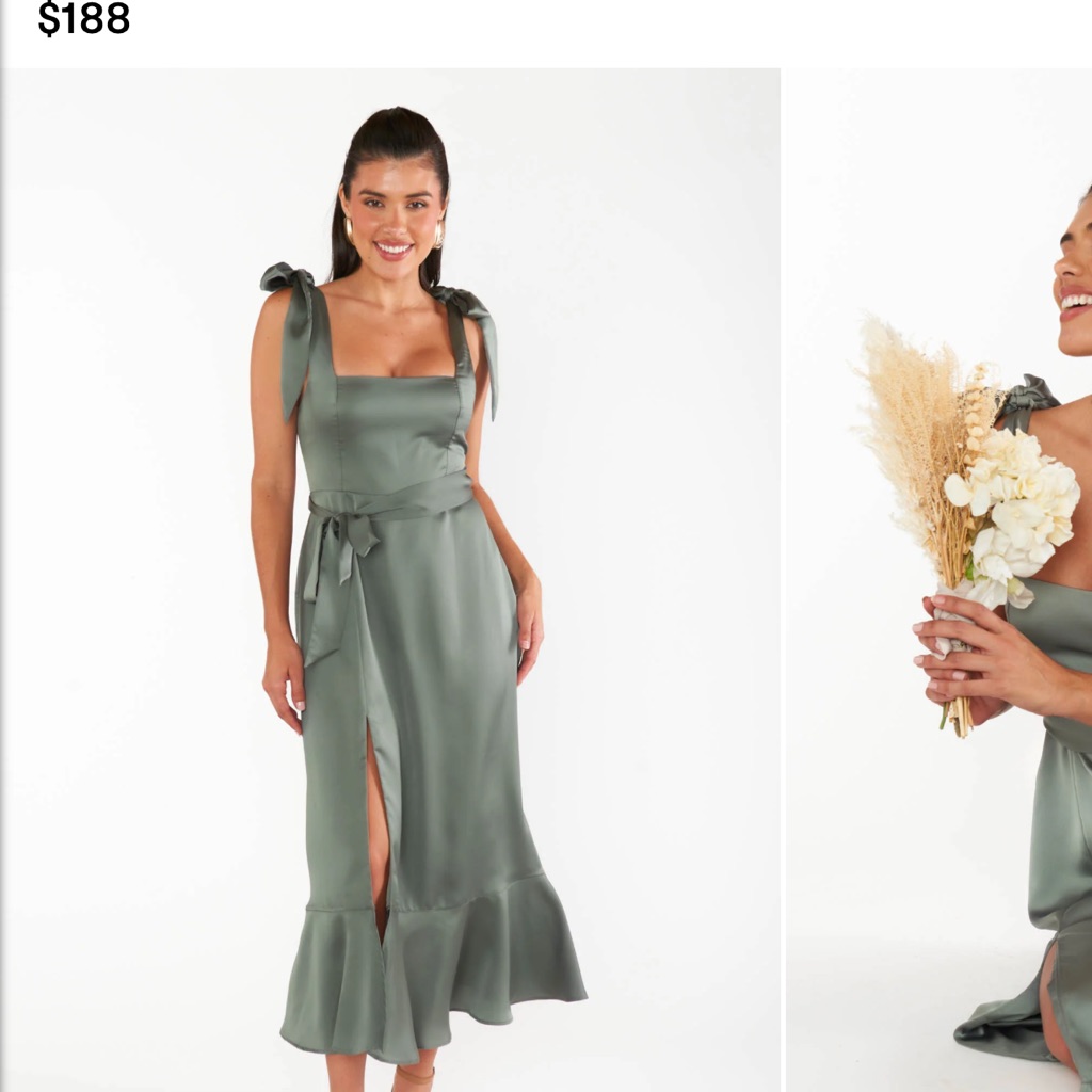 Show Me Your Mumu Green Sleeveless Midi Sundress